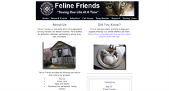 Desktop Screenshot of feline-friends.net